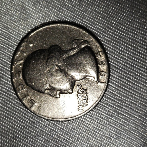 1965 Silver U.S. Quarter No Mint Mark! - Picture 1 of 5